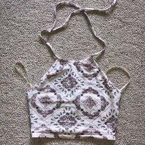 Forever 21 crop/halter top
